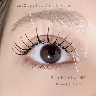 マツエク・マツパ Makea川越𓇼 ヨシダのマツエク・マツパデザイン