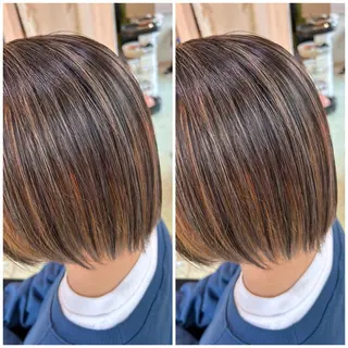 ミディアム カラー 🌸スタイリスト 山浦美恵のヘアスタイル