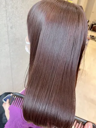 ロング カラー 髪質改善ケア🤍小川 友香のヘアスタイル