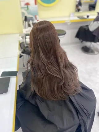 カラー 透明感映えカラー🐬 BABY上野のヘアスタイル