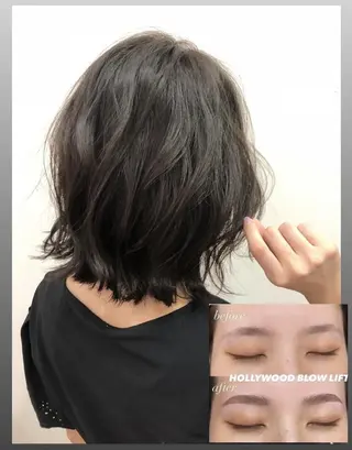 ショート Asian Hair &Eyebrowのヘアスタイル