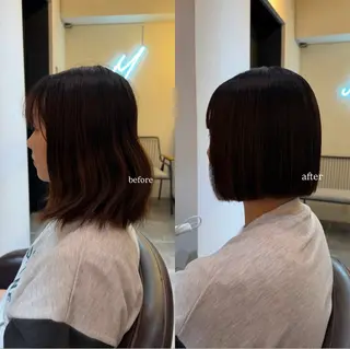 ミディアム 🍒ボブカット/ moe🍒のヘアスタイル