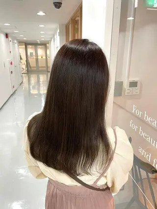セミロング カラー 過去一の柔髪ヘア 🌿einshairのヘアスタイル