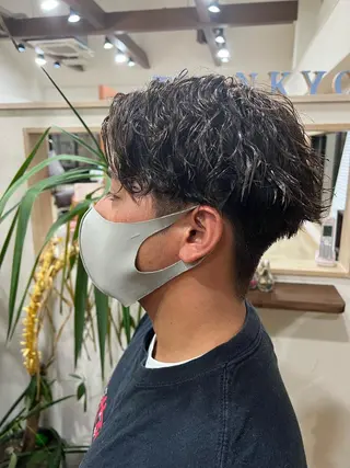 ショート パーマ 仕上がり満足度 No.1池田篤史のヘアスタイル