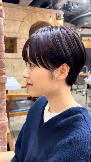 ショート まう/丸みショート ・ボブ特化／高円寺のヘアスタイル