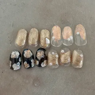 ネイル 金木犀ネイルサロン 吉田のネイルデザイン