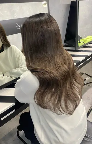 ロング カラー エクステ&"盛れる" 艶髪✨SYURIのヘアスタイル