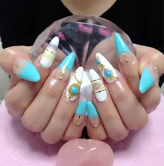 ネイル 🩵池袋heart nail🩵のネイルデザイン