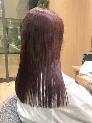 ロング カラー ヘアアレンジ 落合　眺 (オチアイ　ノゾミ)のヘアスタイル