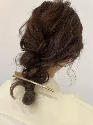 ヘアアレンジ 斎藤　柚姫 sibell🌿のヘアスタイル