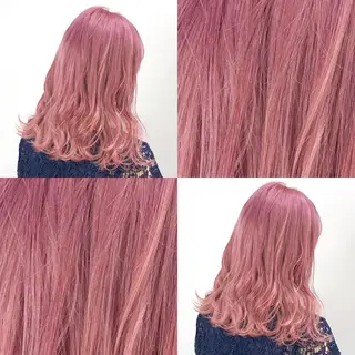 ミディアム カラー 🌙HIZUKI🌙 ハイトーン 艶髪のヘアスタイル