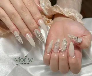 ネイル MoriseNail Jr研修💜はるかのネイルデザイン