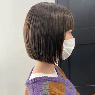 ショート カラー パーマ ヘアアレンジ メンズ キッズ ネイル マツエク・マツパ アイブロウ 横浜Bob美容師🤎 ERINAのヘアスタイル