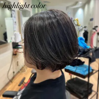 ショート カラー 森山 雄太のヘアスタイル