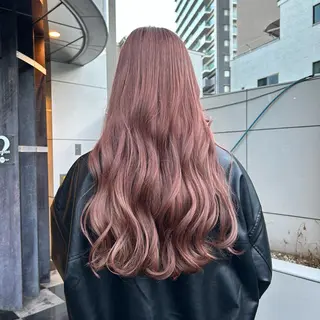 ロング カラー 山崎 絵莉香のヘアスタイル
