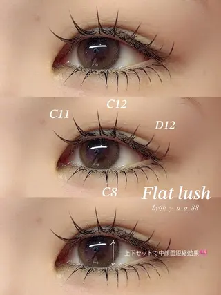 マツエク・マツパ bunny doll所属・YUA bunny_dollのマツエク・マツパデザイン