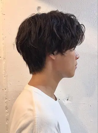 ミディアム 木村陸弥🌿似合わせ 再現性メンズヘアのヘアスタイル
