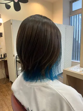 カラー アトリエファゴ Noaのヘアスタイル
