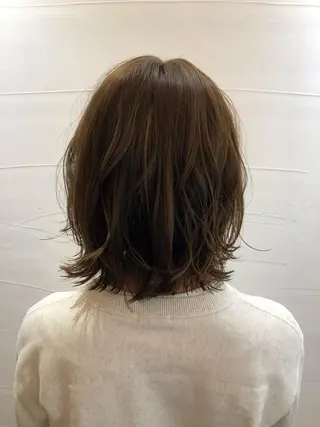 ミディアム カラー ⚡️メンズ/波巻き/ 片岡篤宣/水戸⚡️のヘアスタイル