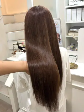 ロング 美容室ORIKA AI レイヤーカットのヘアスタイル
