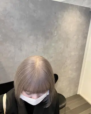 カラー SALOWIN栄 高須大貴のヘアスタイル