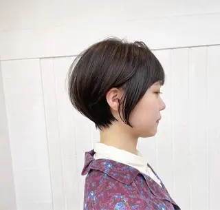 ショート 毛流れヘア×眉 ワックス/RIKUのヘアスタイル