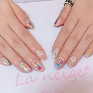 ネイル La neige* yuki 🐩🌙のネイルデザイン