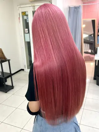 ロング 艶髪ハイトーンカラー ☆MASAのヘアスタイル