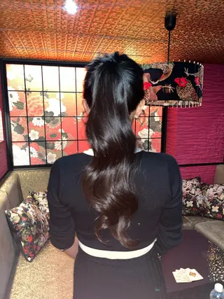 ロング ヘアアレンジ HIROKO / 透明感暖色カラー🎀のヘアスタイル