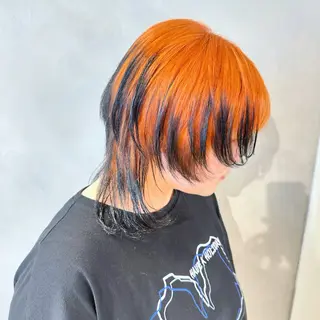 カラー デザインカラー/パー マ🦖外岡咲希🦖のヘアスタイル