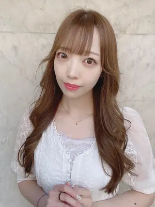 ロング ✨️美髪矯正×似合わ せ艶カラー✨藤田透のヘアスタイル