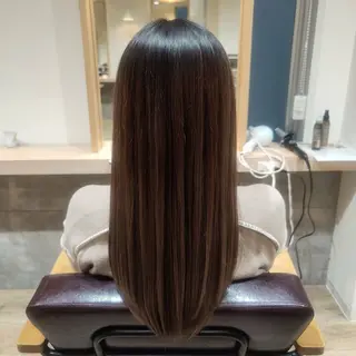 ロング 山﨑 千尋のヘアスタイル