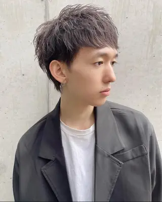 カラー メンズ Lond Luna 浅野香蓮のヘアスタイル