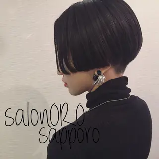 ショート カラー 池田 真由美のヘアスタイル