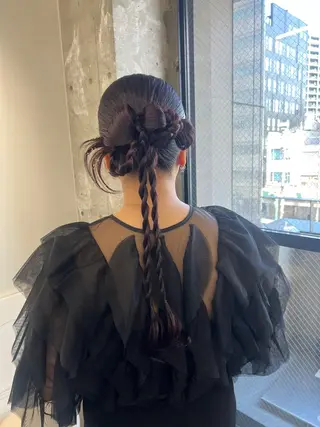 ヘアアレンジ 【NEWI】韓国ヘア 🇰🇷Honokaのヘアスタイル