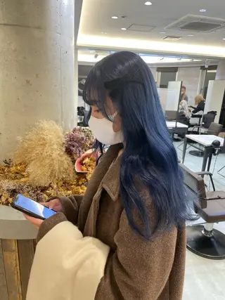 ロング ♡似合わせハイトーン ♡maiのヘアスタイル