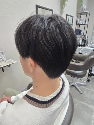 ミディアム メンズ 石川(park) ジェウンのヘアスタイル