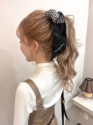 ヘアアレンジ エクステ＆ヘアセット Milaのヘアスタイル