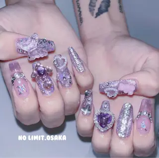 ネイル NOLIMIT Jr Nailistのネイルデザイン