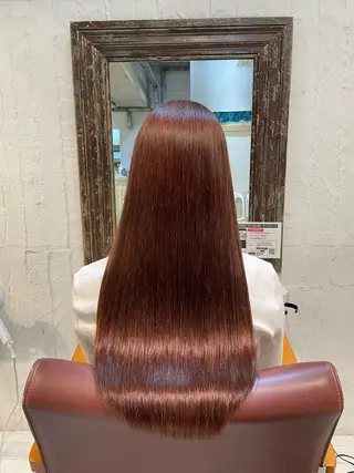 ロング 髪質改善／ブリーチ 宮武　湧斗のヘアスタイル
