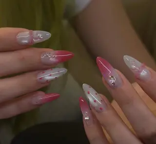 ネイル By moonネイル 🌷ワンホン/韓国風のネイルデザイン