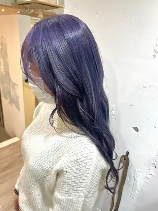 ロング カラー カラーが上手い 辻悠月のヘアスタイル