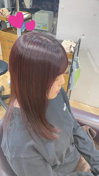 ミディアム カラー FLOREN所属・土橋 香のヘアスタイル