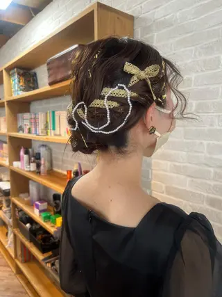 ロング ヘアアレンジ Topstylist YUKIのヘアスタイル