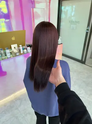セミロング カラー トレンドレイヤー No.1/KOHEIのヘアスタイル
