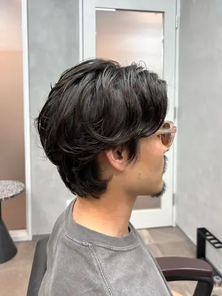 パーマ メンズ 3月〜お店変わります 詳しくはインスタまでのヘアスタイル