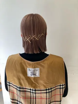 ショート カラー 透明感カラー🫧 nanohaのヘアスタイル