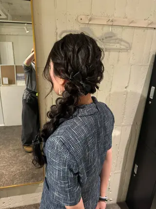 ロング ヘアアレンジ 小松 瑞季のヘアスタイル