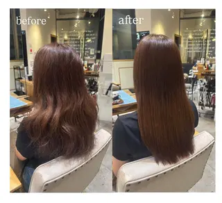 ロング 名嘉 穂乃花のヘアスタイル