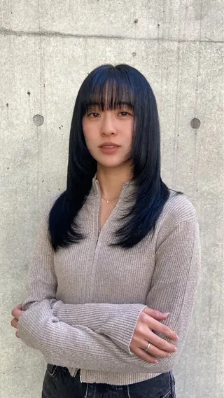 ロング カラー ダメージレス美容師 🌱水島侑理のヘアスタイル